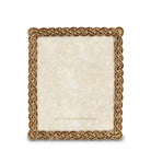 Jay Strongwater Aidan Braided 8" X 10" Frame - Amber