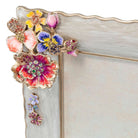 Jay Strongwater Ainsley Flower Bouquet 5"x7" Frame - Flora, alternate view