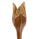 Jay Strongwater Ambrosius Tulip Tall Brown Candlestick Holder, alternate view