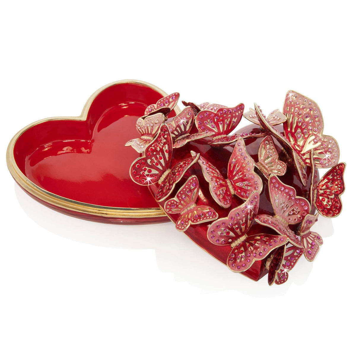 Jay Strongwater Amelia Heart Box, alternate view