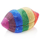 Jay Strongwater Amy Rainbow Lips Box, alternate view
