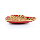Jay Strongwater Aria Floral Heart Trinket Tray - Ruby, alternate view