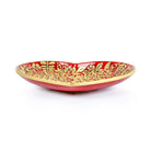 Jay Strongwater Aria Floral Heart Trinket Tray - Ruby, alternate view