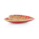 Jay Strongwater Aria Floral Heart Trinket Tray - Ruby, alternate view