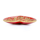 Jay Strongwater Aria Floral Heart Trinket Tray - Ruby, alternate view