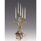 Jay Strongwater Aubree Orchid Candelabra, alternate view