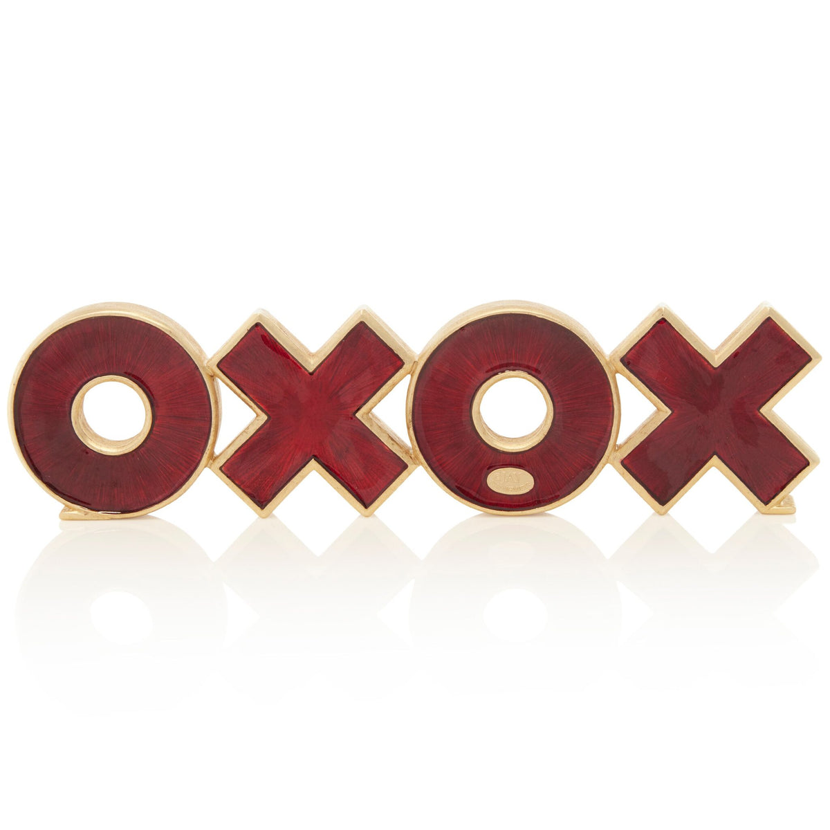 Jay Strongwater Avery XOXO Objet Figurine, alternate view