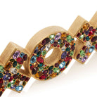 Jay Strongwater Avery XOXO Objet Figurine, detail view