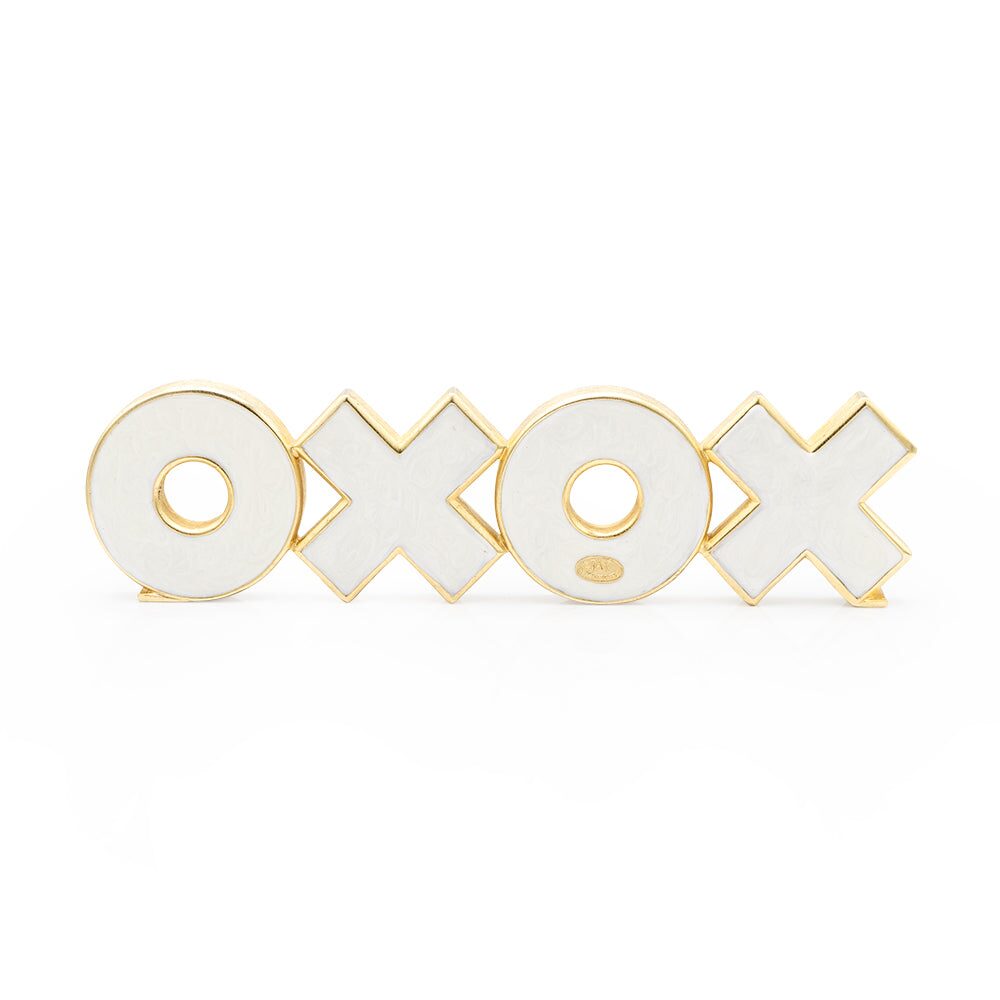 Jay Strongwater Avery XOXO Objet - Opal Figurine, alternate view