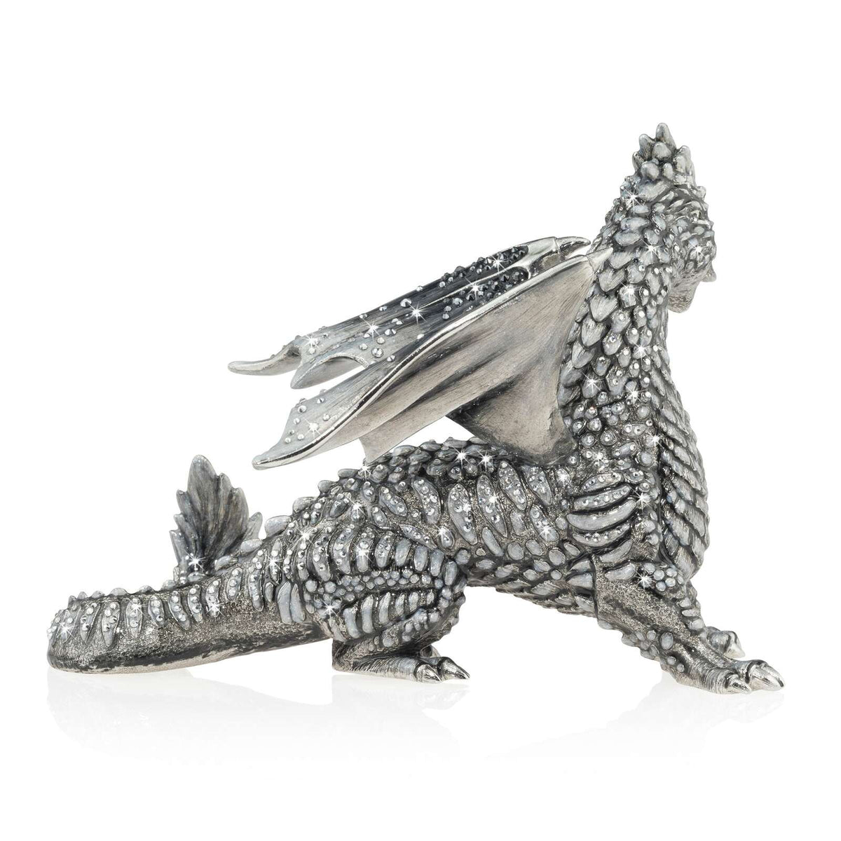Jay Strongwater Azazel Regal Dragon Figurine, alternate view