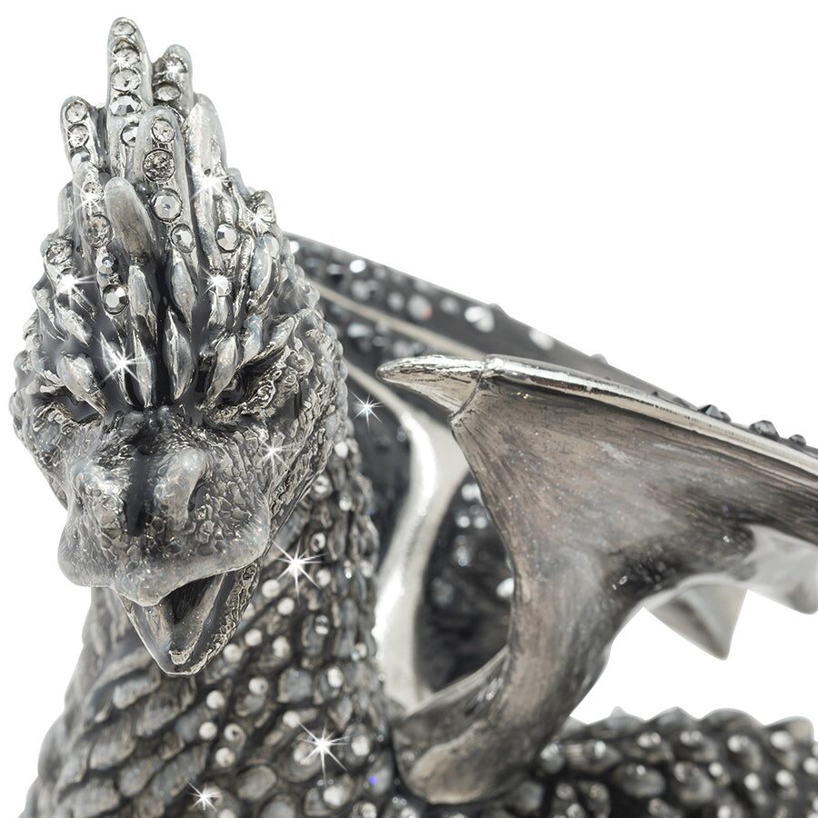 Jay Strongwater Azazel Regal Dragon Figurine, alternate view