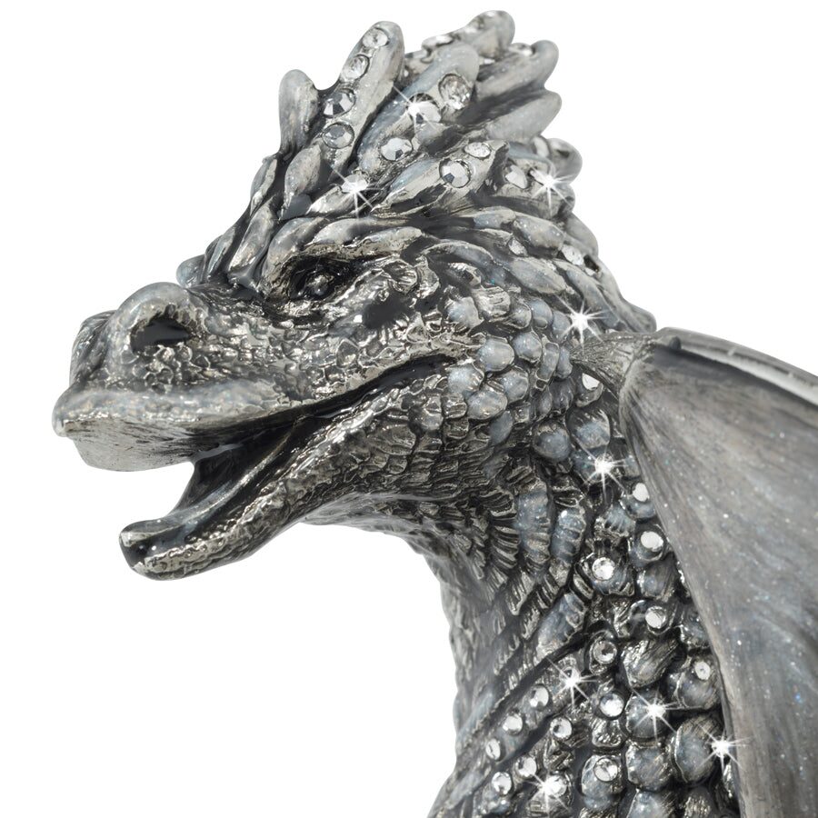 Jay Strongwater Azazel Regal Dragon Figurine, alternate view