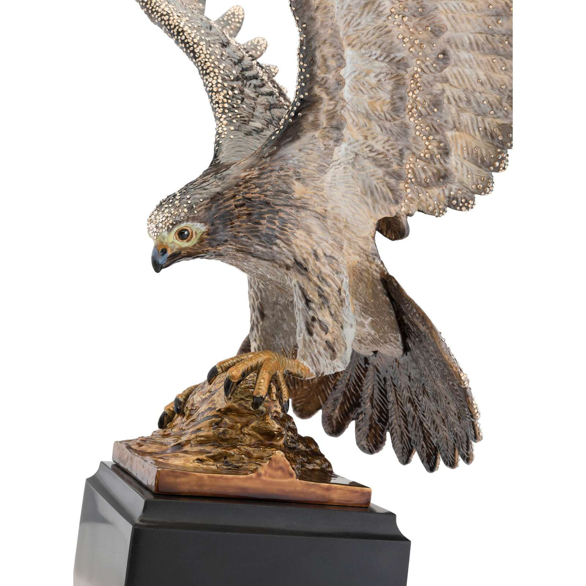 Jay Strongwater Baldwin Falcon Figurine, alternate view