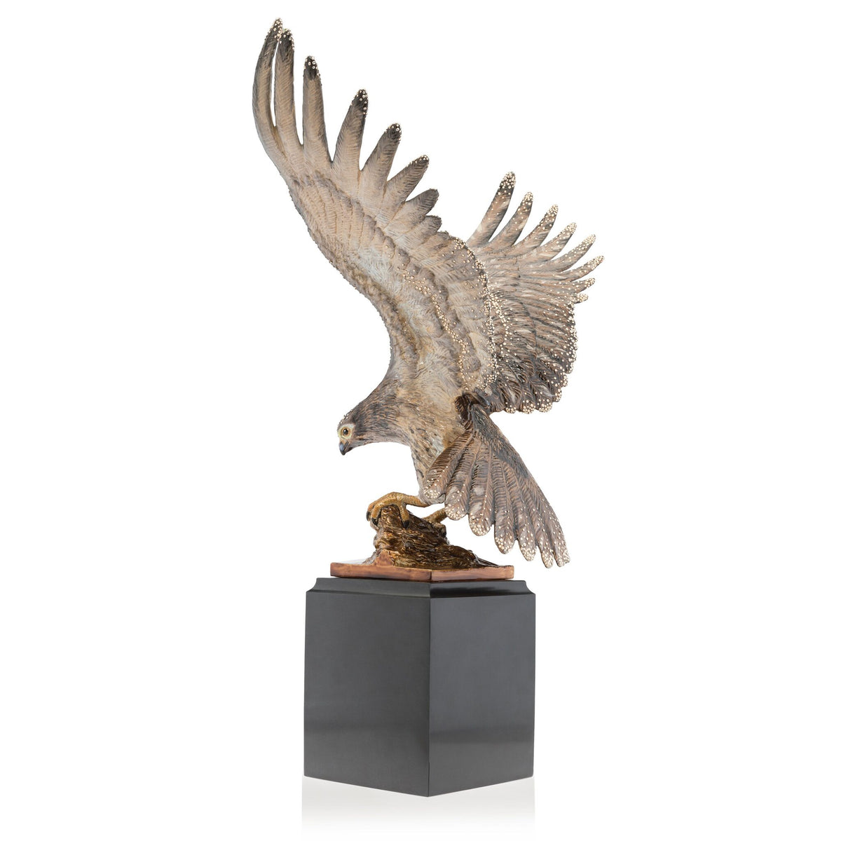 Jay Strongwater Baldwin Falcon Figurine, alternate view