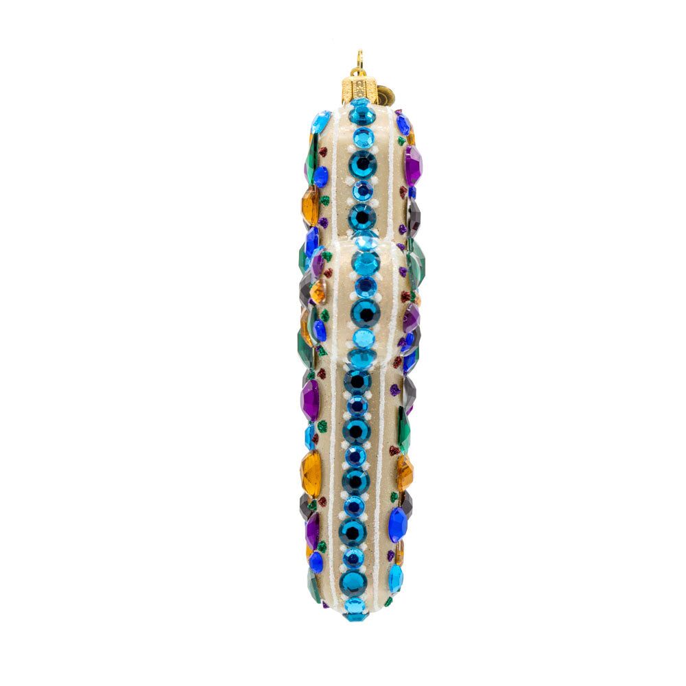 Jay Strongwater Bejeweled Cross Ornament, alternate view