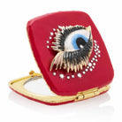 Jay Strongwater Bette Eye Compact Handheld Mirror, alternate view