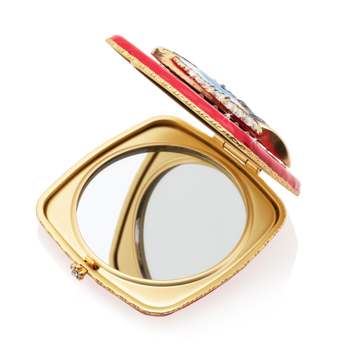 Jay Strongwater Bette Eye Compact Handheld Mirror, alternate view