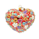 Jay Strongwater Blossom Floral Heart Ornament, alternate view