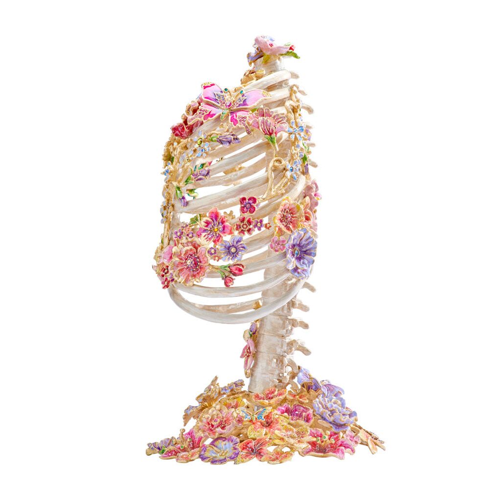 Jay Strongwater Brantley Ribcage Figurine, alternate view