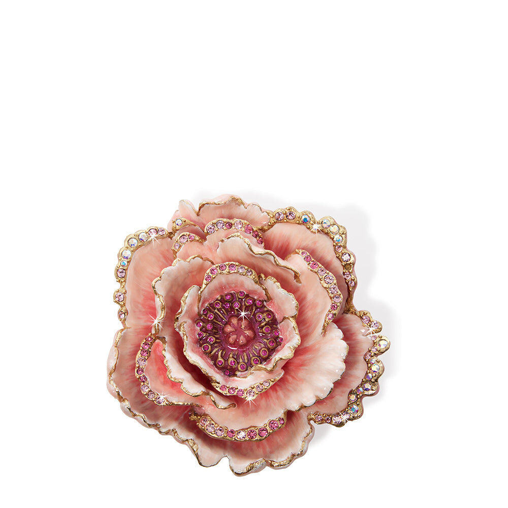 Jay Strongwater Briar Peony Tabletop Objet Figurine