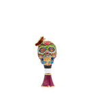 Jay Strongwater Calavera Skull Wine Stopper and Stand Bottle Stoppers & Saver