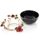 Jay Strongwater Catherine Night Bloom Bowl, alternate view