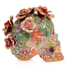Jay Strongwater Catrina Skull with Roses Figurine, alternate view