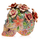 Jay Strongwater Catrina Skull with Roses Figurine, alternate view