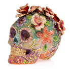 Jay Strongwater Catrina Skull with Roses Figurine, alternate view