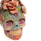 Jay Strongwater Catrina Skull with Roses Figurine, alternate view