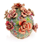 Jay Strongwater Catrina Skull with Roses Figurine, alternate view