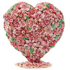 Jay Strongwater Chloe Floral Heart Figurine, alternate view