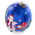 Jay Strongwater Christmas Delivery Glass Ornament, alternate view