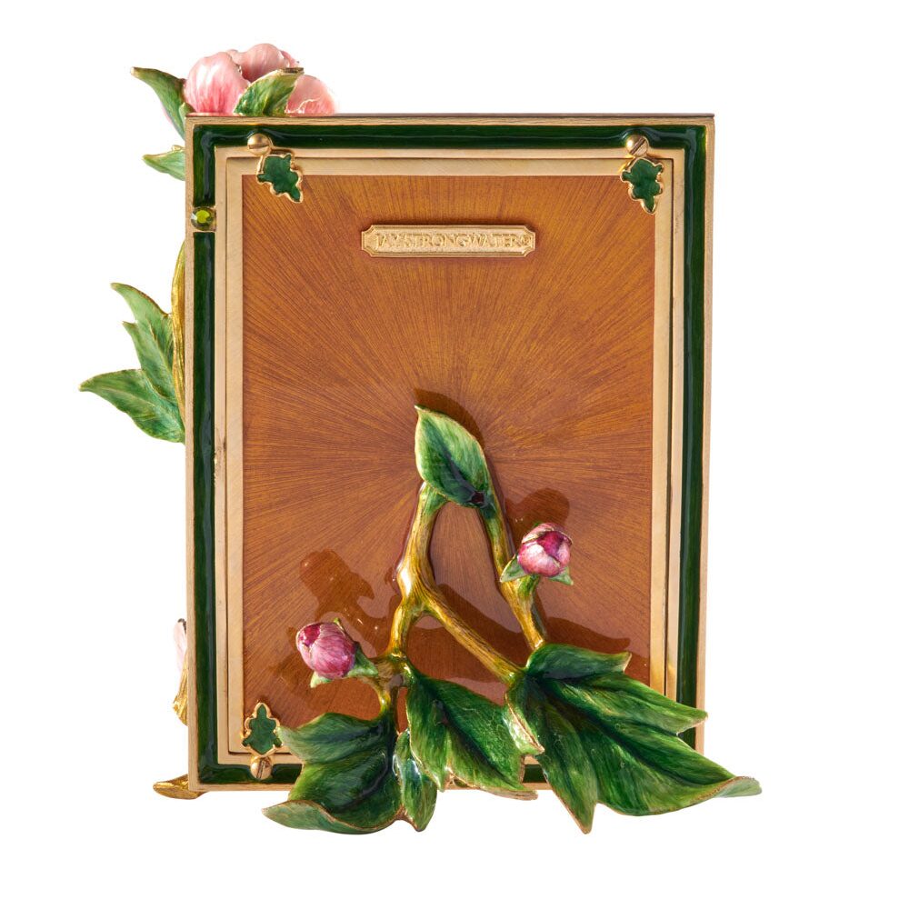 Jay Strongwater Cindy 5" X 7" Peony Frame, alternate view