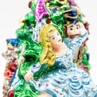 Jay Strongwater Clara and the Nutcracker Glass Ornament, detail view
