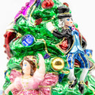 Jay Strongwater Clara and the Nutcracker Glass Ornament, detail view
