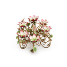 Jay Strongwater Claudine Floral & Butterfly Candelabra, alternate view