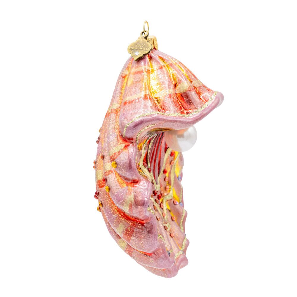 Jay Strongwater Coastal Shell Ornament, alternate view