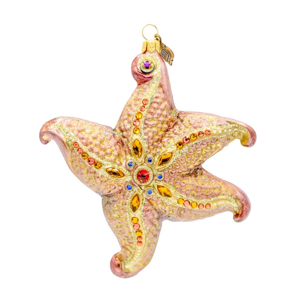 Jay Strongwater Coastal Starfish Ornament, alternate view