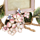 Jay Strongwater Colbie Hydrangea 3"x 4” Frame - Pink, alternate view