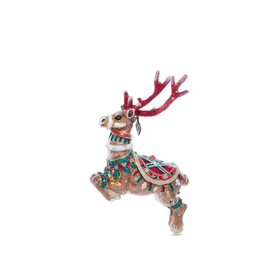 Jay Strongwater Comet Glass Ornament