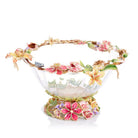 Jay Strongwater Cornelis Dutch Floral Glass Bowl, alternate view