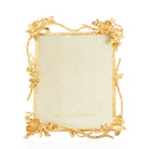 Jay Strongwater Dacia Floral Branch 8" X 10" Frame - Gold