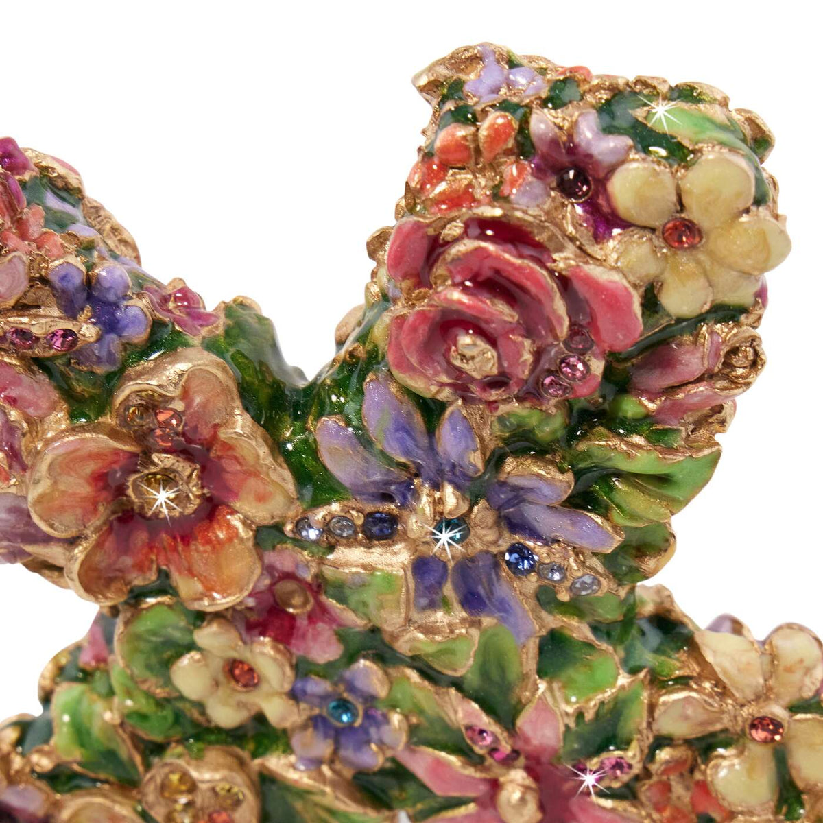 Jay Strongwater Daisy Floral Kisses Figurine, alternate view