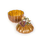 Jay Strongwater Dalton Leaf & Vine Jeweled Large Glass Jar, alternate view