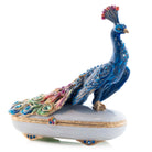 Jay Strongwater Darien Rainbow Peacock Box, alternate view