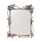 Jay Strongwater Delilah Floral Branch 8" X 10" Frame - Delft Garden