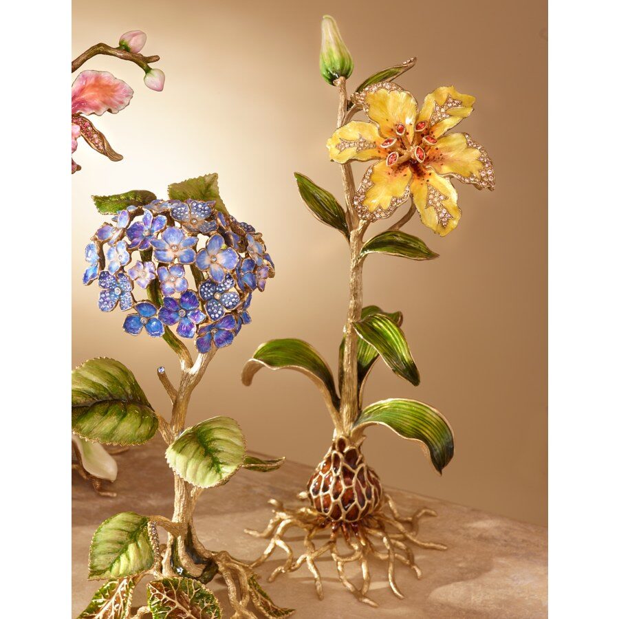 Jay Strongwater Delphina Lily Objet Figurine, alternate view