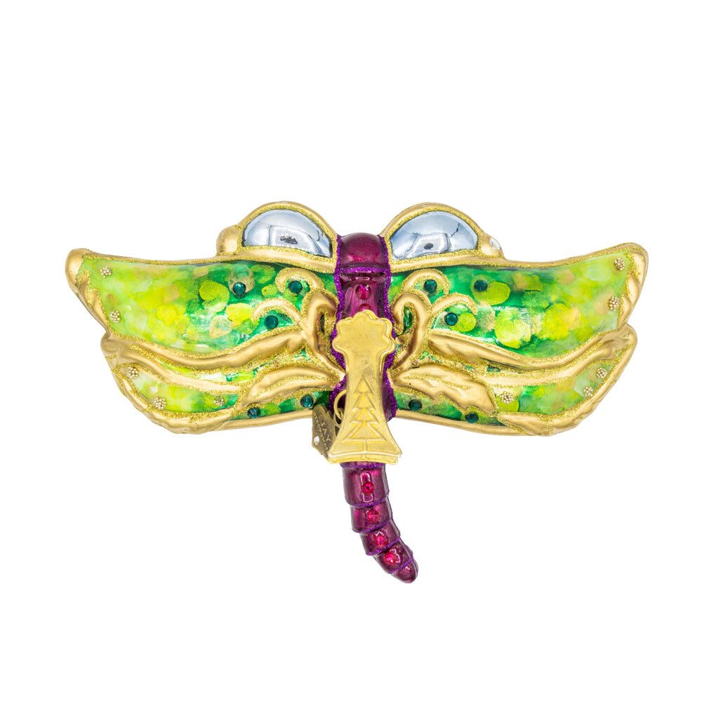 Jay Strongwater Dragon Fly Ornament, alternate view