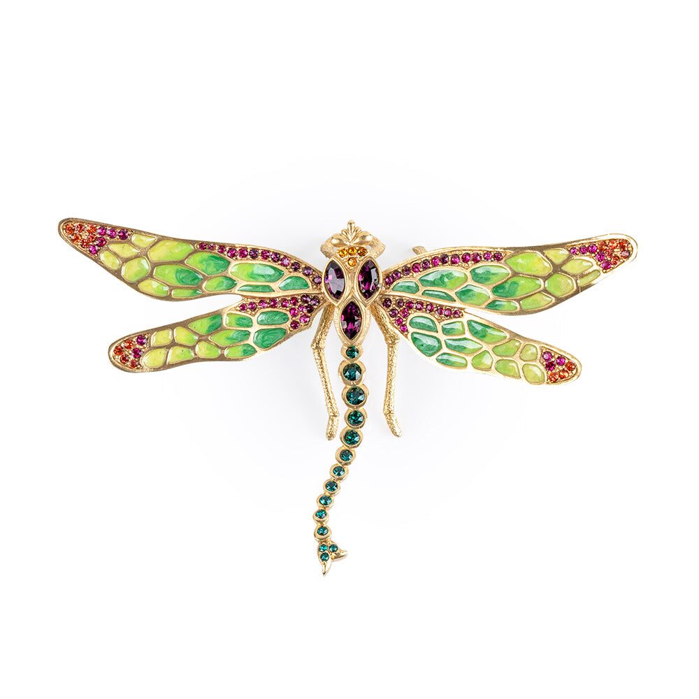 Jay Strongwater Echo Dragonfly Objet Figurine, alternate view